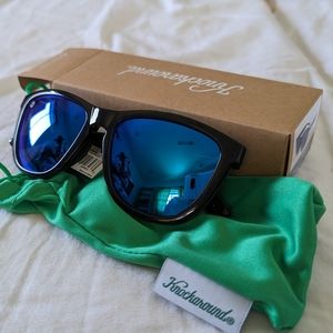 Brand New Knockaround Premium Jelly Black/Moonshine Sunglasses